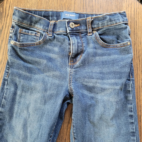 Old Navy Karate Skinny Medium Wash Jeans Size Boy's 12 Regular - Picture 2 of 10
